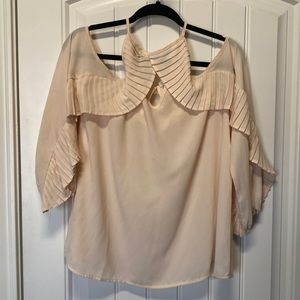 Peachy Ruffle Top